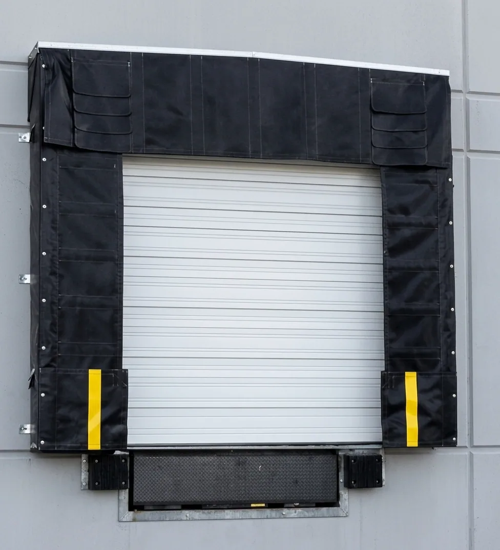 The finished result of professional loading dock repair: the completed work looking clean, correct — Tulsa, OK