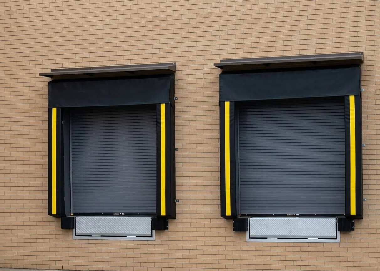 The finished result of professional loading dock repair: the completed work looking clean, correct — Tulsa, OK
